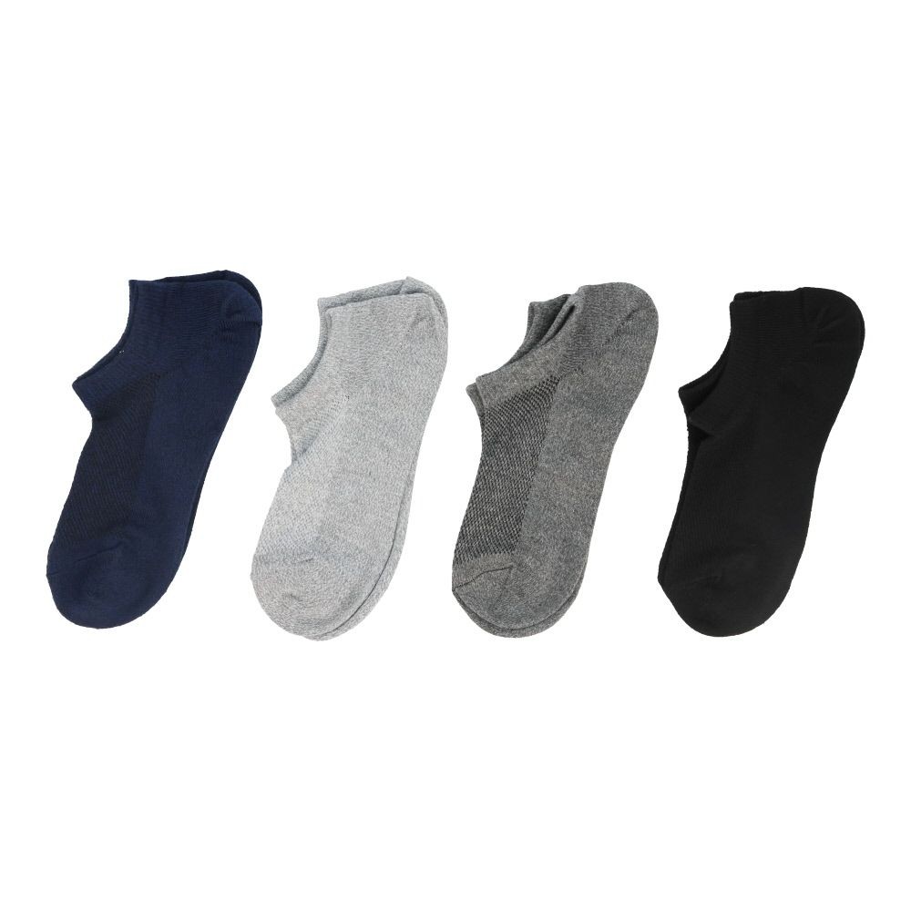 WIZ'A ウィザ 消臭・抗菌　銀イオン６P 先丸カバー丈　アソート, 杢柄・アソート, 25.0〜27.0cm