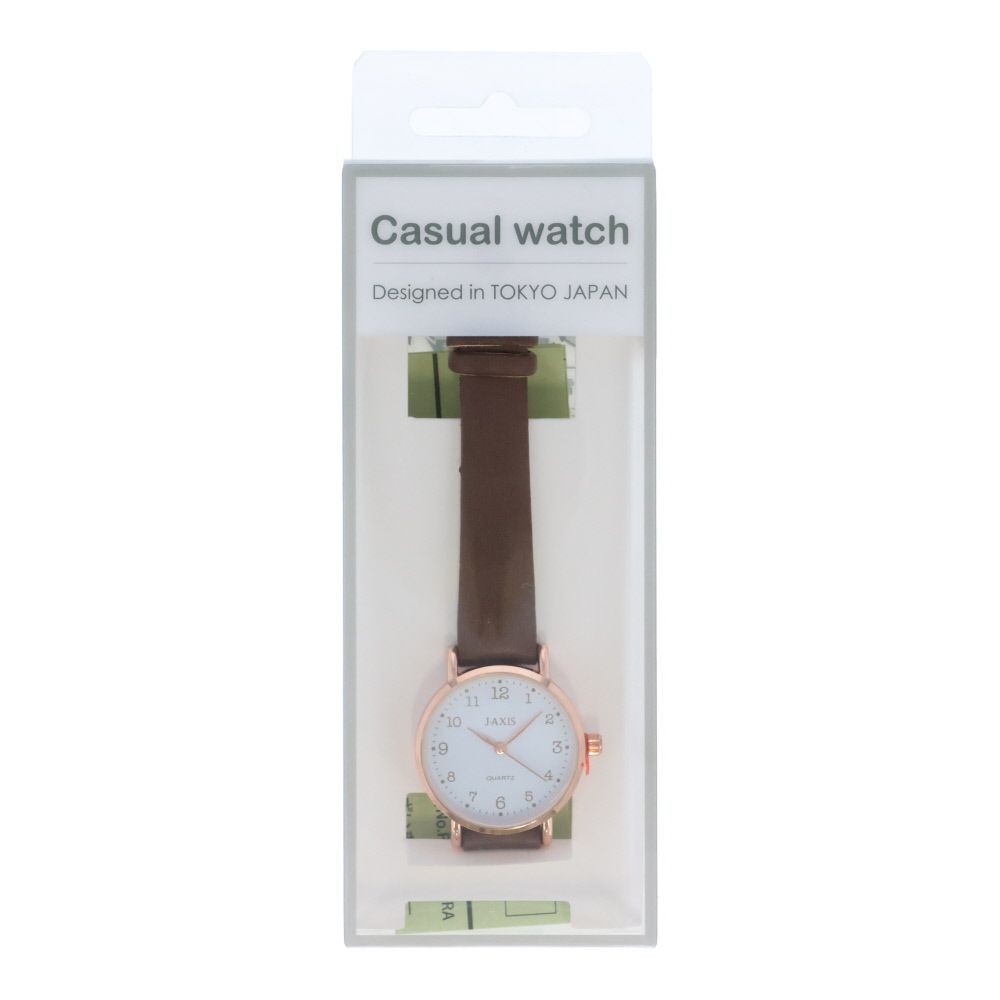 サン・フレイム　腕時計, ブラウン, レディース