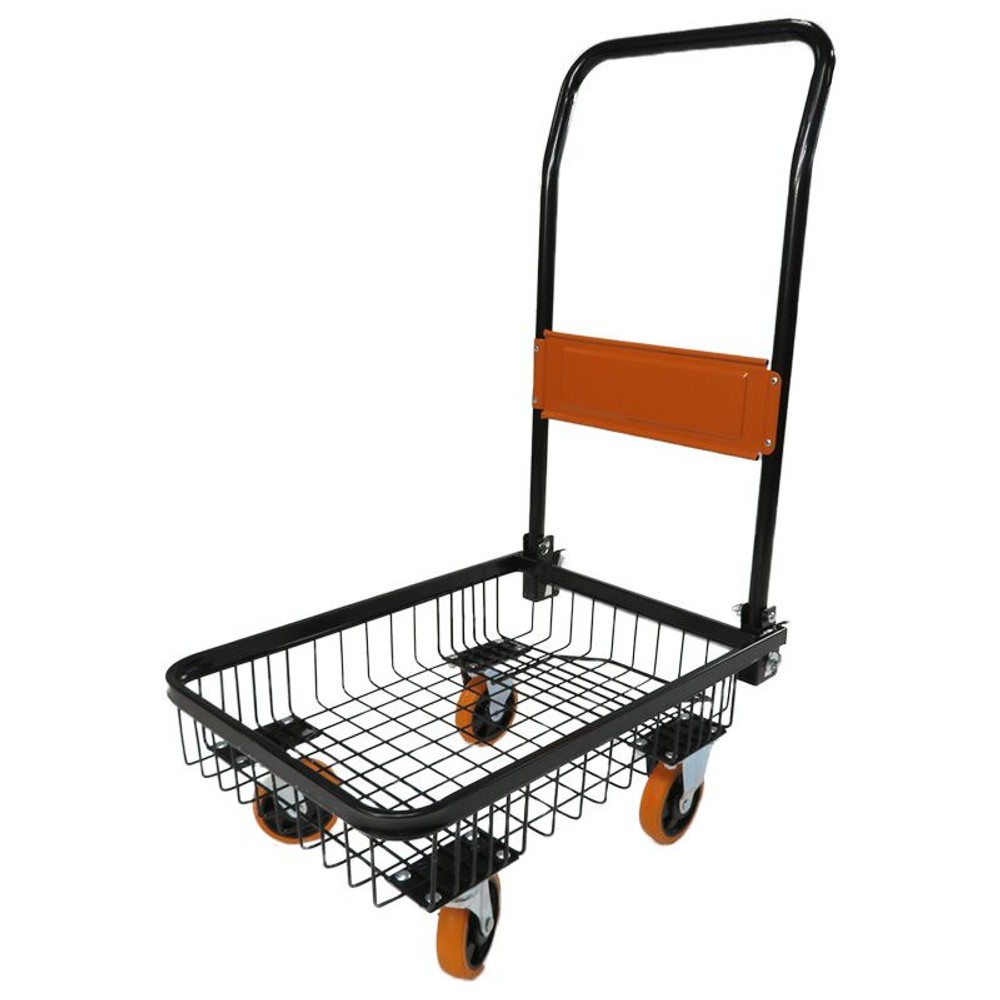 バスケット台車　60ｋｇ, 黒, 60kg