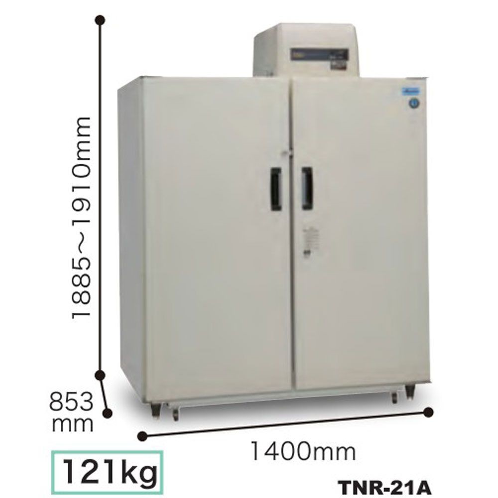 アルインコ 100V 玄米野菜兼用保冷庫28袋　TNR28A 玄米保冷庫【メーカー直送・代引不可】, グレー, 玄米28袋用