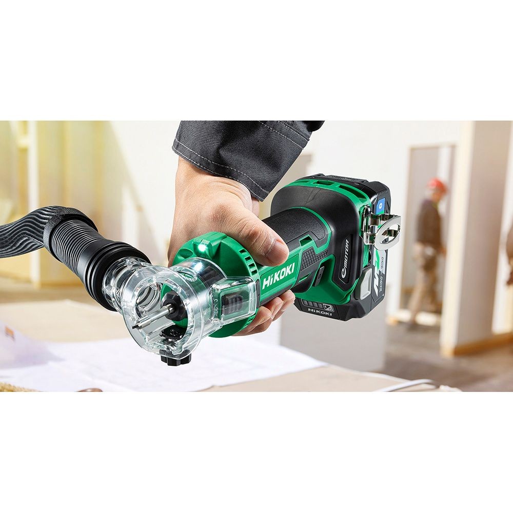 ハイコーキ　HIKOKI １８Ｖボードトリマ（本体のみ） M18DYA (NN), グリーン, M18DYA (NN)