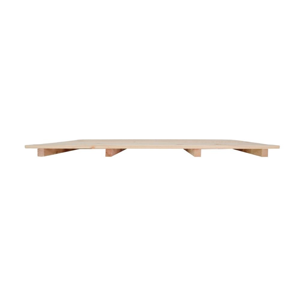 天然木 杉すのこ（特大）　約８５&times;６６ｃｍ, 杉, 特大