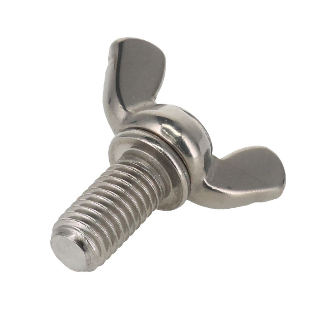 ステンレス　蝶ボルト　Ｍ１０&times;２０　１入, シルバー, M10&times;20mm