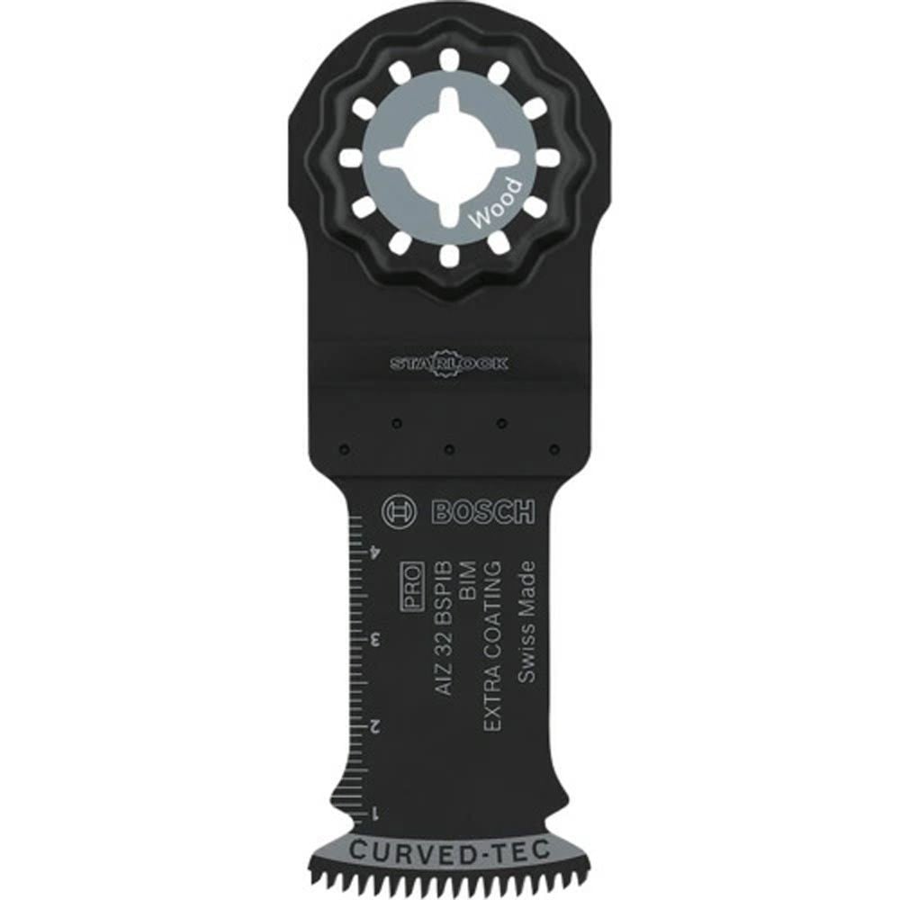 ボッシュ 堅木コンパネ用ブレード AIZ32BSPIB/5, ブラック, 刃幅32mm&times;刃長50mm