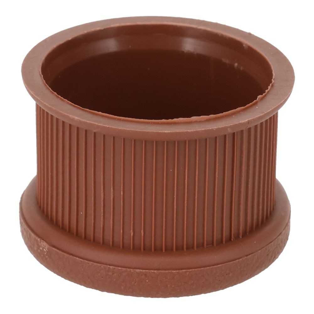 イス脚キャップ　丸　茶, 茶(21), 21mm