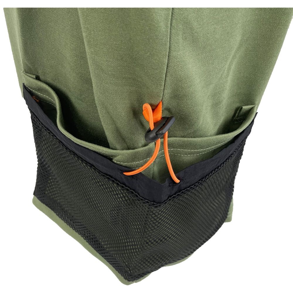 ウイザ WIZ'A ７ポケットＴシャツ　カーキ, カーキ, Mサイズ