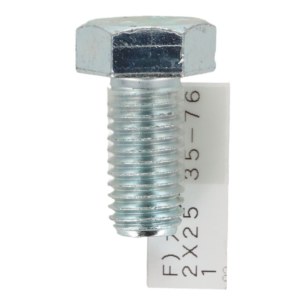 六角ボルト　ユニクロ　全ねじ　Ｍ１２&times;２５, 全ねじ, M12&times;25