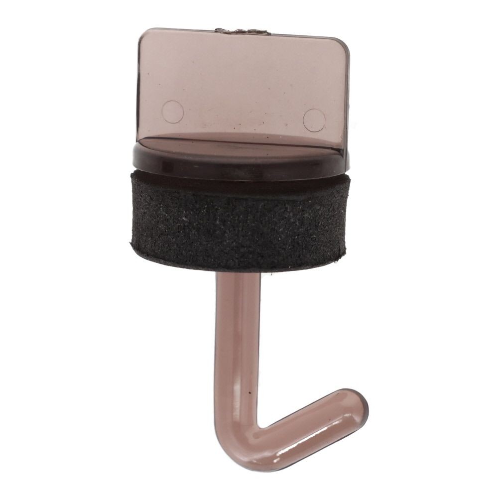 ワンタッチ ポリカ製フック ２３ミリ　１００個, クリア, 100個