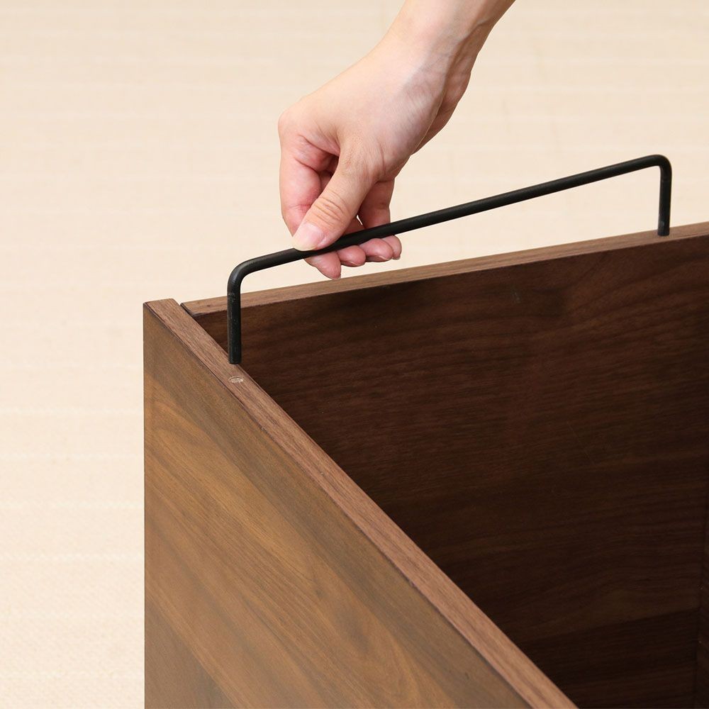 不二貿易 ＥＺＢＯワイヤーテーブル　ＭＢＲ【メーカー直送・代引不可】, ブラウン, 幅800mm&times;奥行420mm&times;高さ400mm