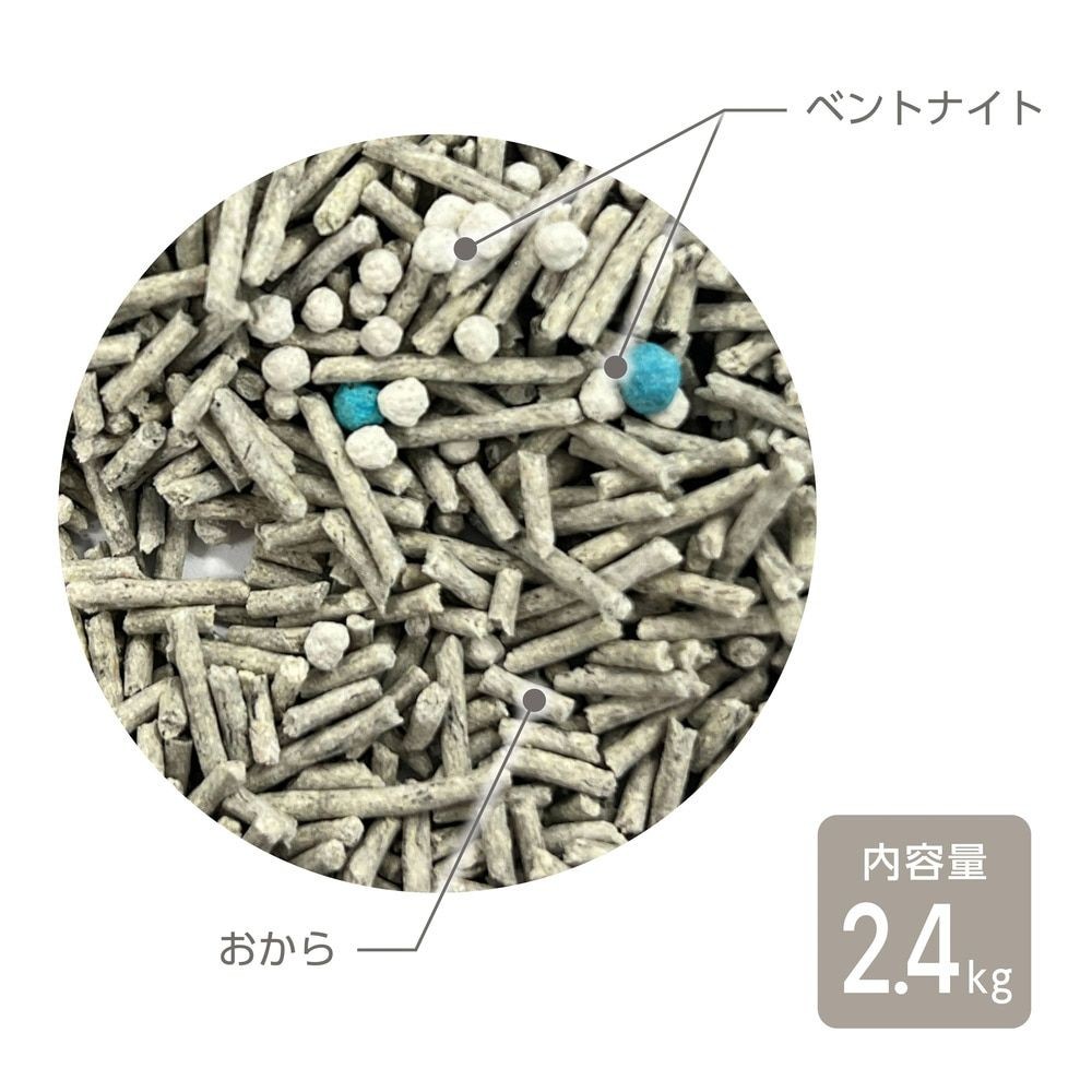 ＮＰ　ＰＵＲＥ固まるおからのネコ砂, -, -