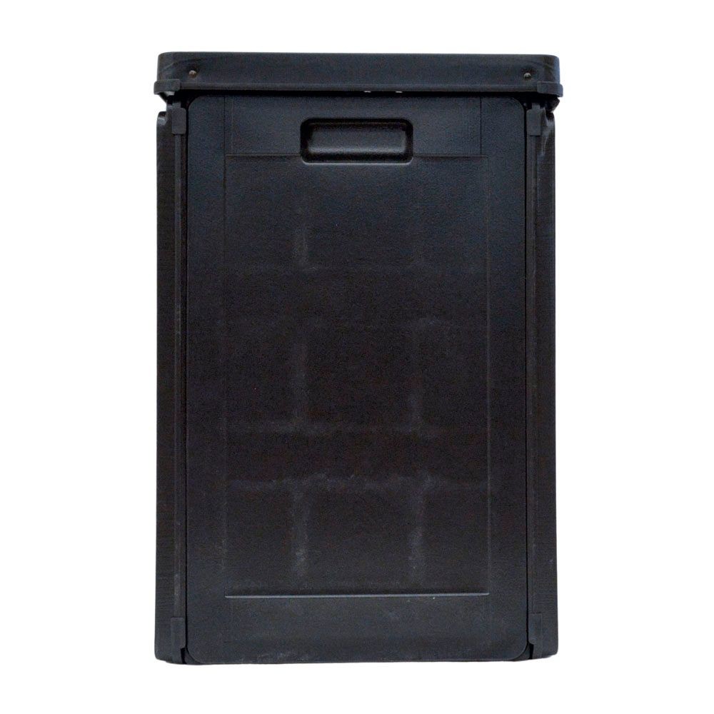 WIZ'A ウィザ　大型屋外分別ストッカー　約２４０Ｌ, ブラック, 240L