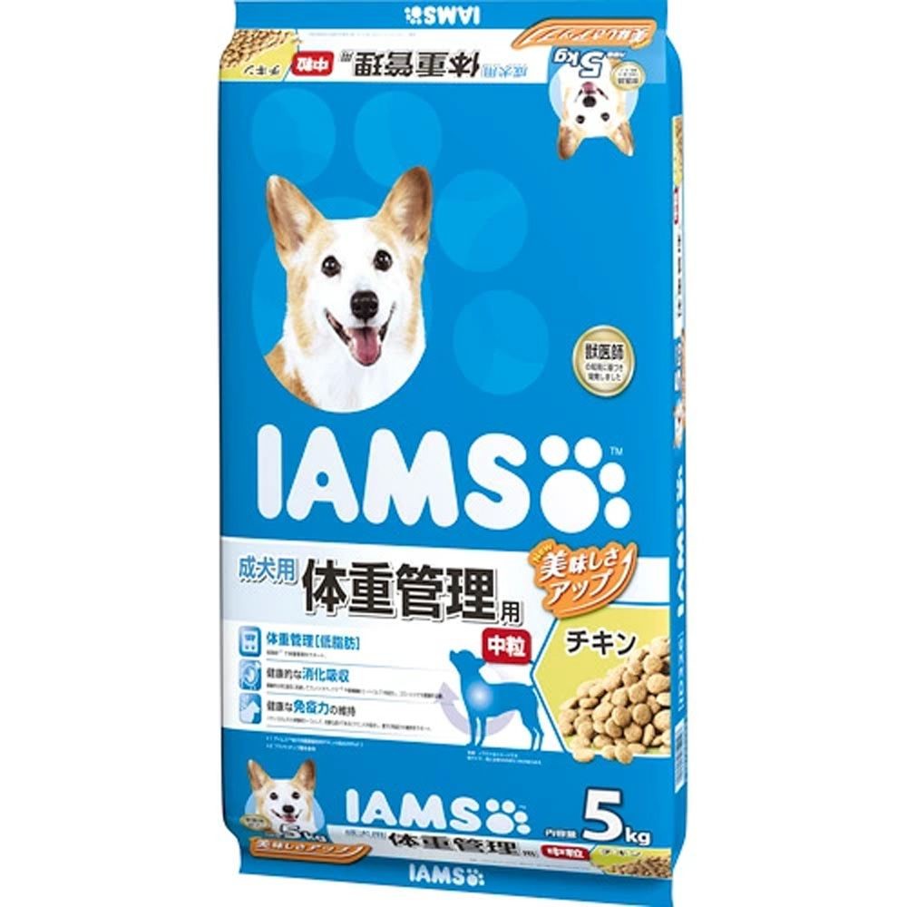 アイムス IAMS 体重管理用チキン 5kg, チキン, 5kg