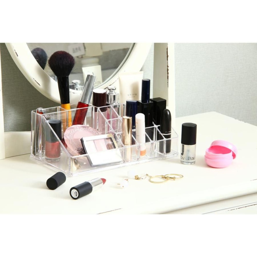 不二貿易  ＰＳコスメ収納　マルチオーガナイザー 【メーカー直送 代引不可】, クリア, Lサイズ