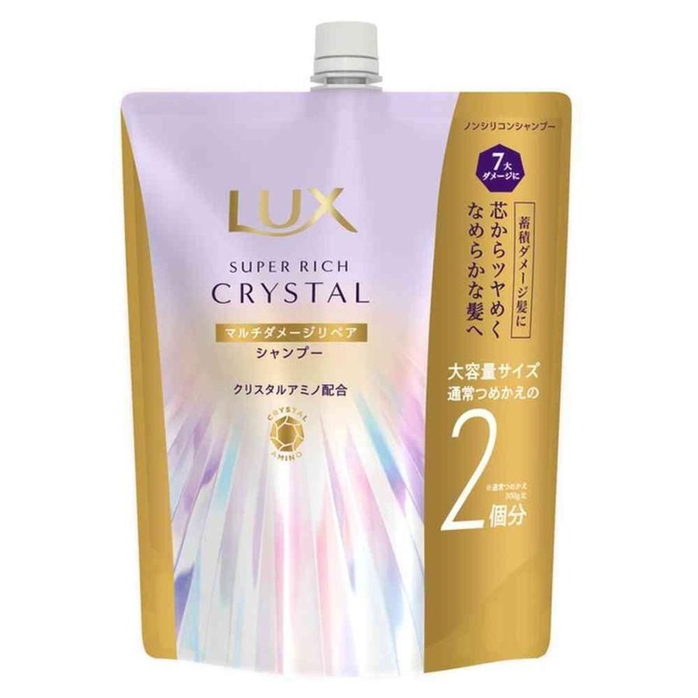 ユニリーバ ラックス クリスタル マルチダメージリペア シャンプー詰替, シャンプー, 600g