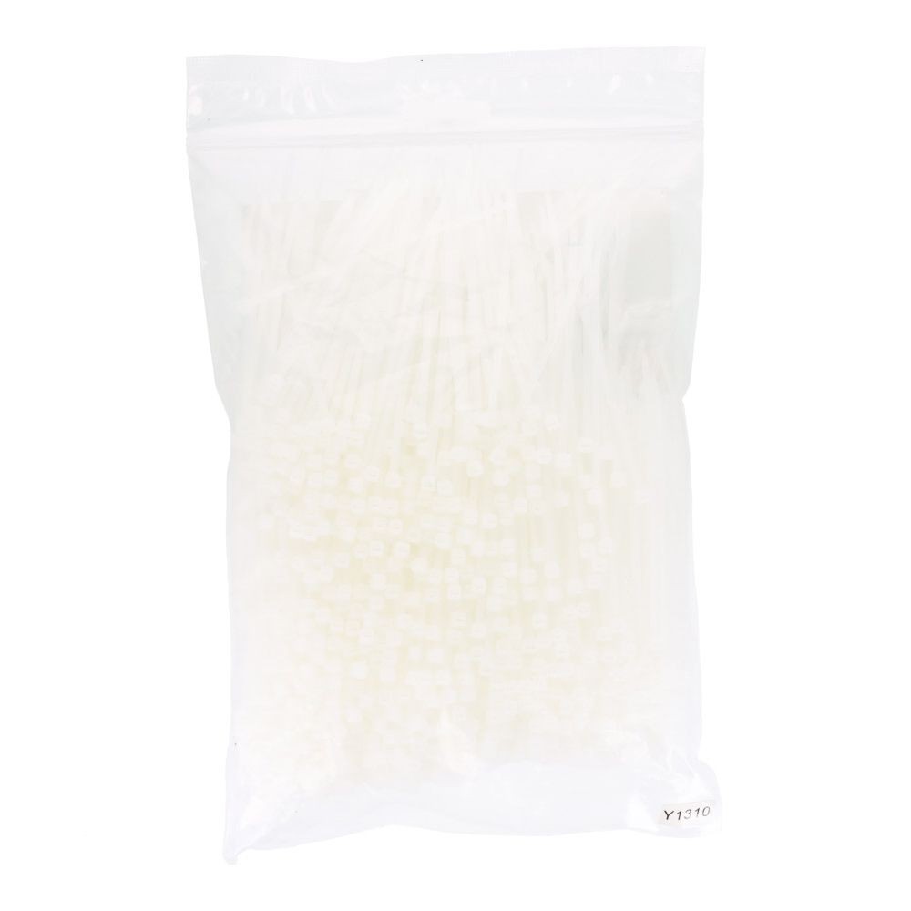 結束バンド　白１００ｍｍ×１０００Ｐ, 白, 100mm