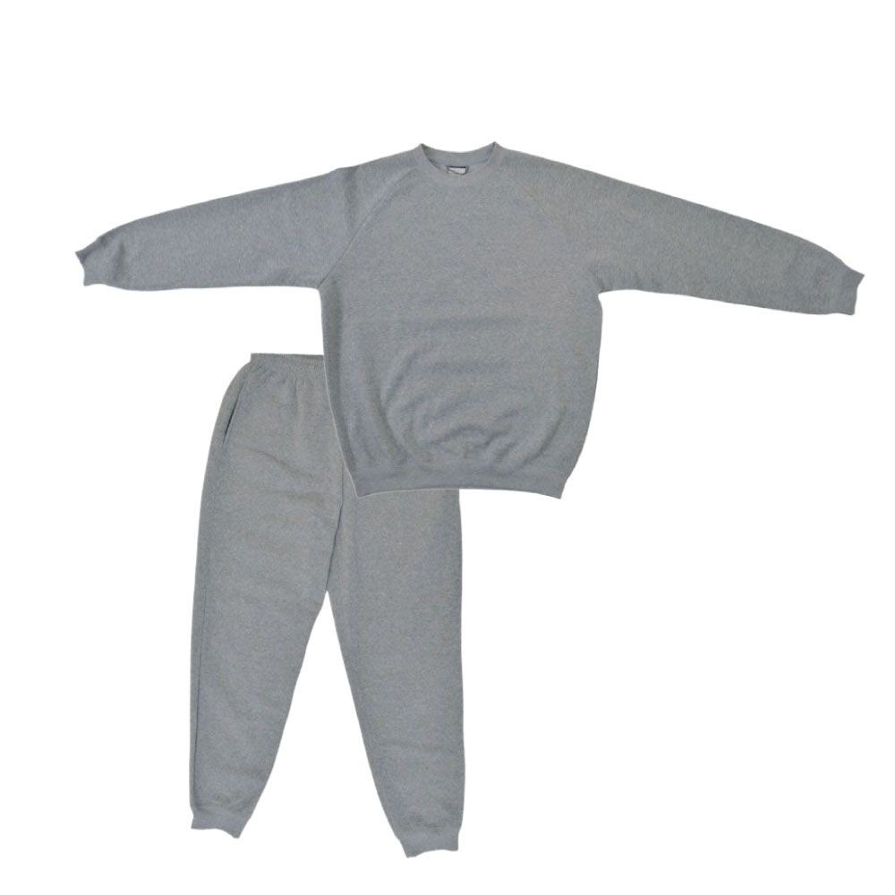 裏起毛スウェット上下セット　グレー, グレー, Mサイズ