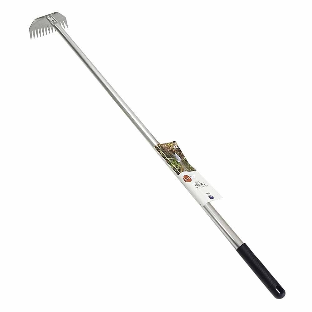 WIZ'A ウィザ ごっそり草抜き ワイド 1050mm柄 ステンレス製 AL-50WA, ブラック, ワイドタイプ