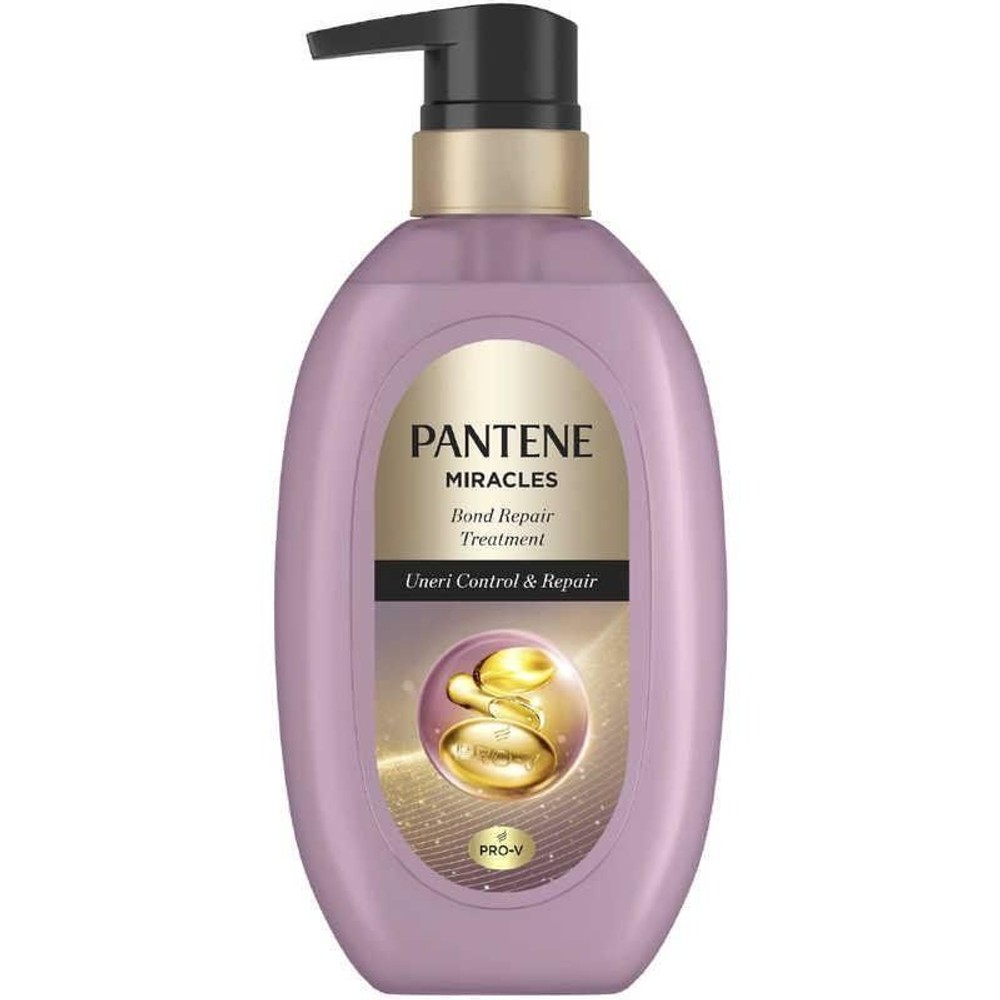P&G パンテーンミラクルズ うねりコントロールトリートメント 本体 440g, うねりコントロール＆リペア, 440g