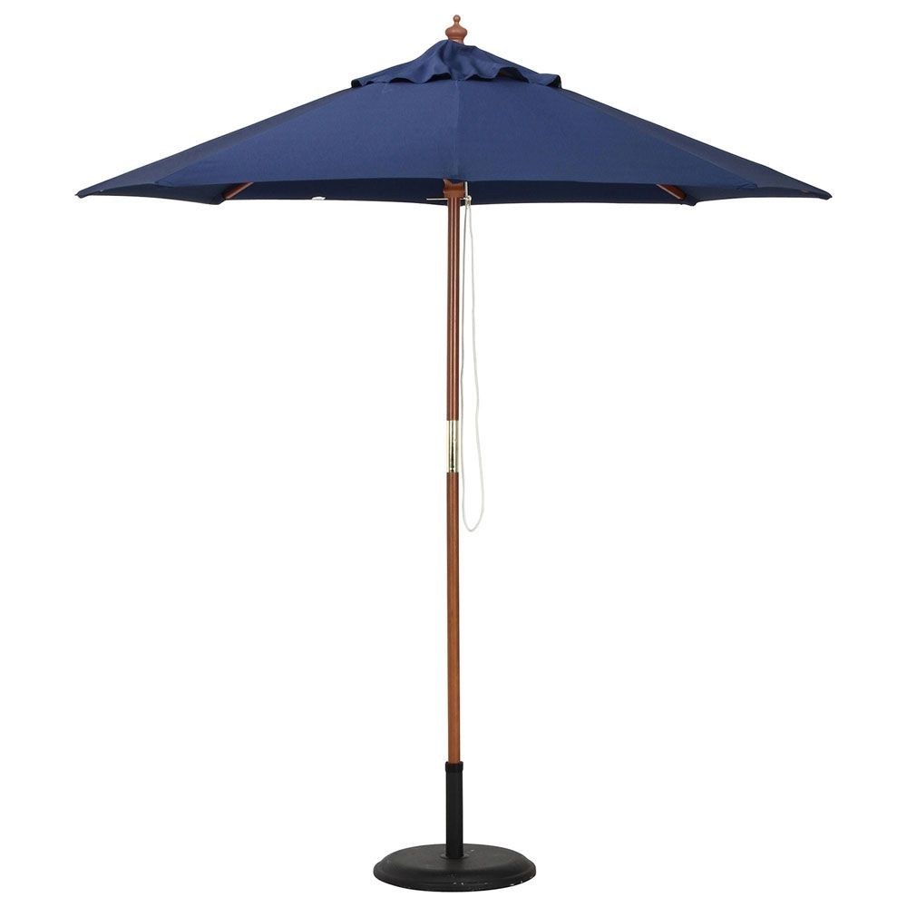 不二貿易  木製パラソル　210ｃｍ, ブラウン, 直径約209cm