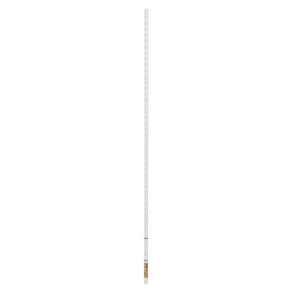 ＷＡＫＩ　ピラシェル棚柱　１２００ｍｍ　シロ, 白, 1個入り