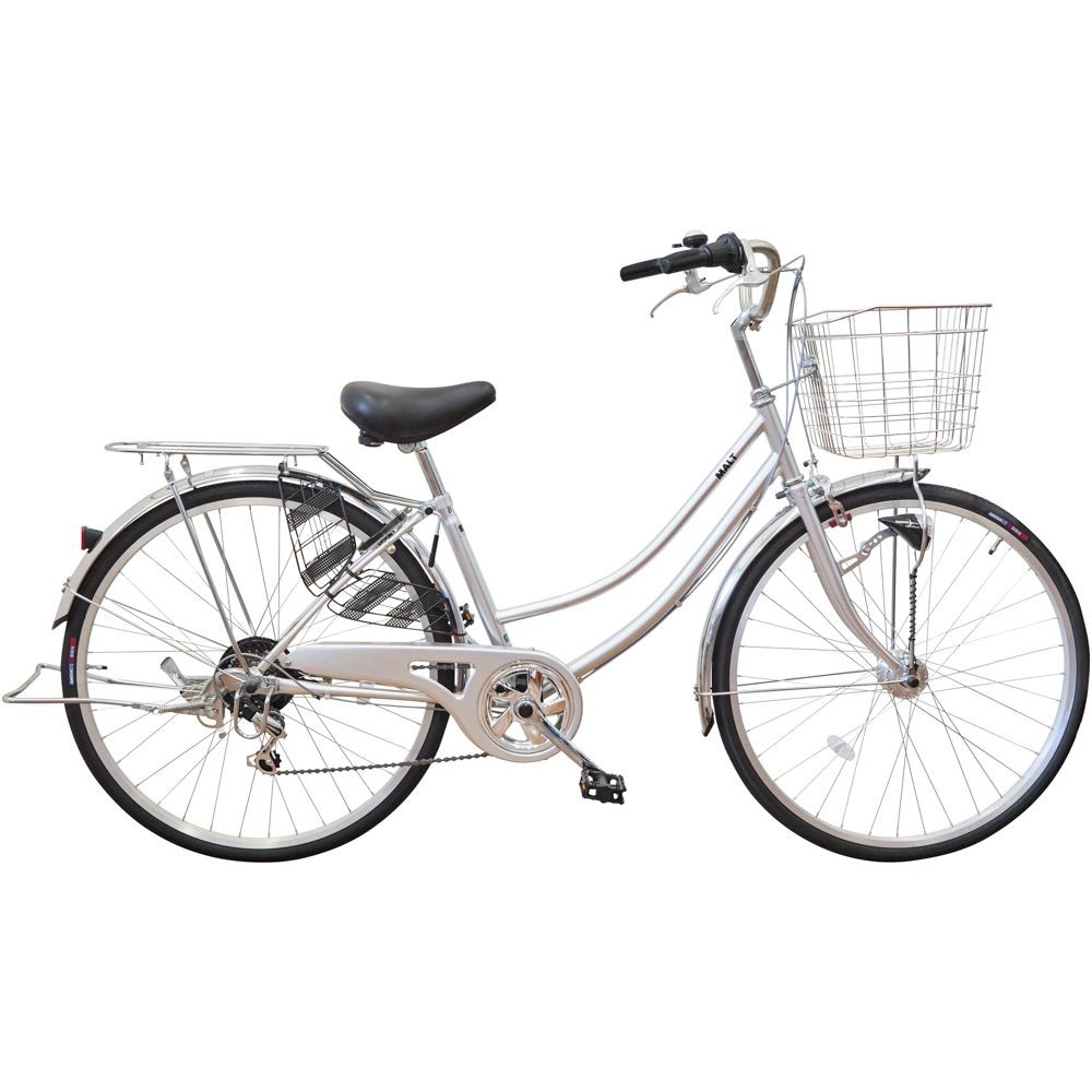 ２６インチ軽快車 外装6段変速　モルト, ブラック, 26インチ 外装6段