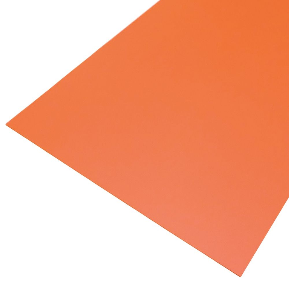 プラダン　オレンジ　約幅９１０ｍｍ, オレンジ, 長さ910mm