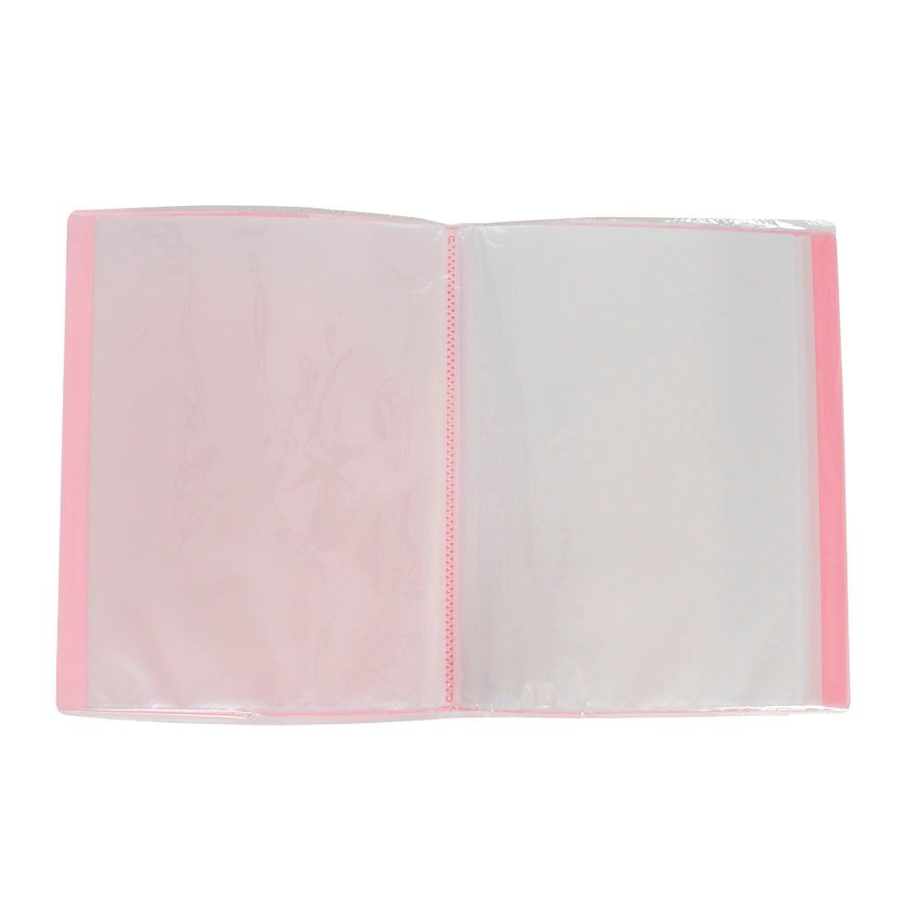 ウイザ WIZ'A透明クリアブックＡ4 40P, グリーン, A4 40ポケット