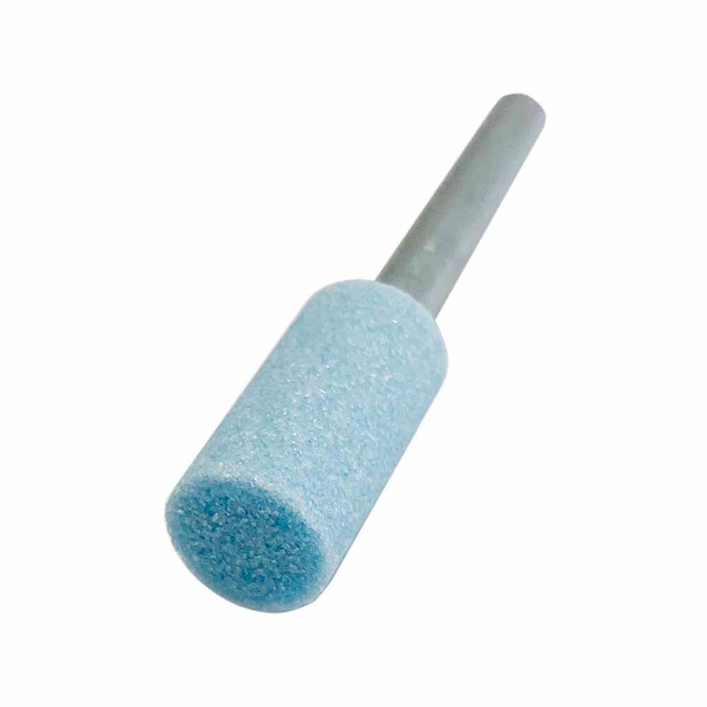 サンフレックス 軸付砥石 ステンレス用 WA材 6&phi;軸 #60 3725PX, ブルー, #60