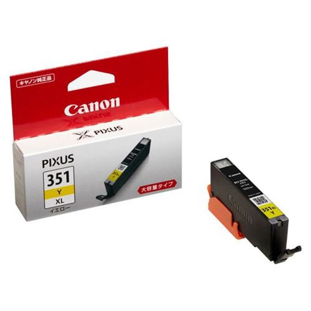 ＣＡＮＯＮ　ＢＣＩー351ＸＬＹ（大容量）イエロー　純正, イエロー, 大容量