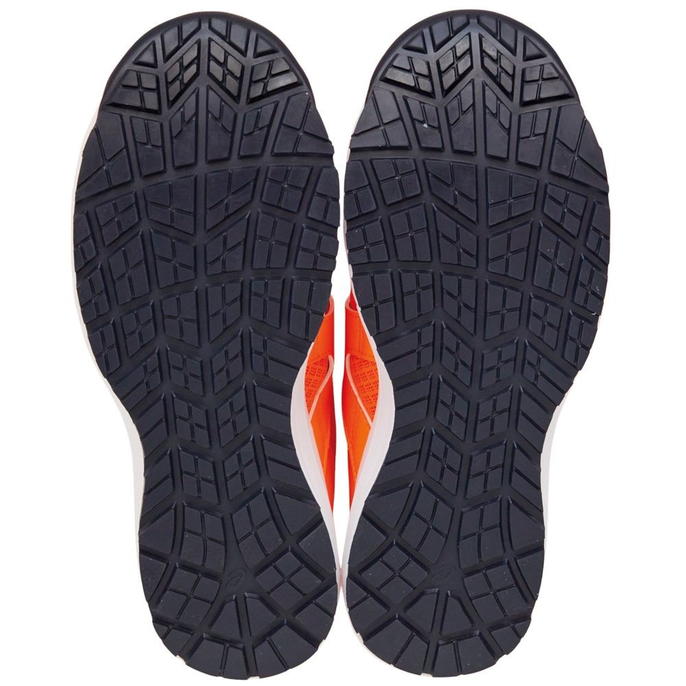 アシックス（ASICS） ウィンジョブCP112 オレンジ×ブラック, オレンジ×ブラック, 25.5cm