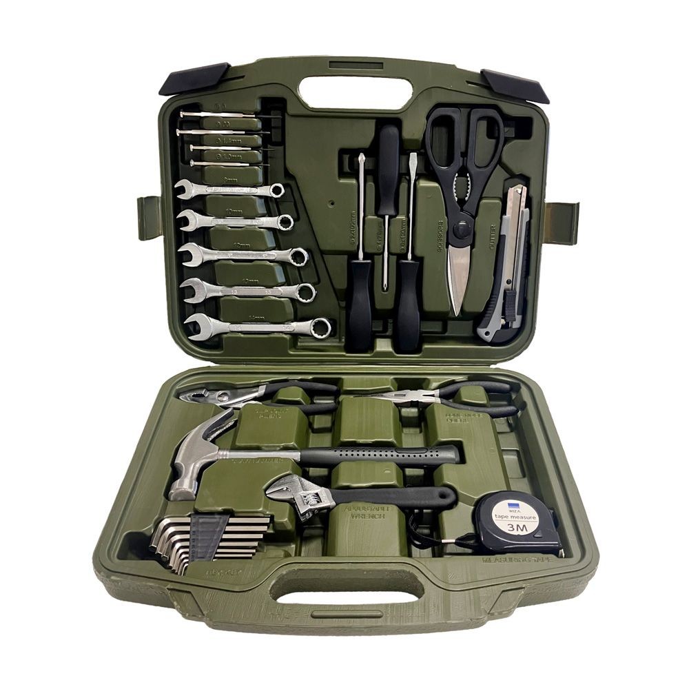 ウィザ WIZ'A ホームツールセット 27PCS WZHT-27, WZHT-27, 幅362mm&times;奥行78mm&times;高さ300mm