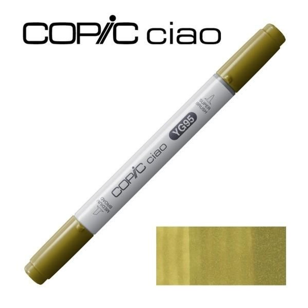 コピックチャオ YG95 ペール・オリーブ, コピックチャオ YG95 ペール, スケッチ