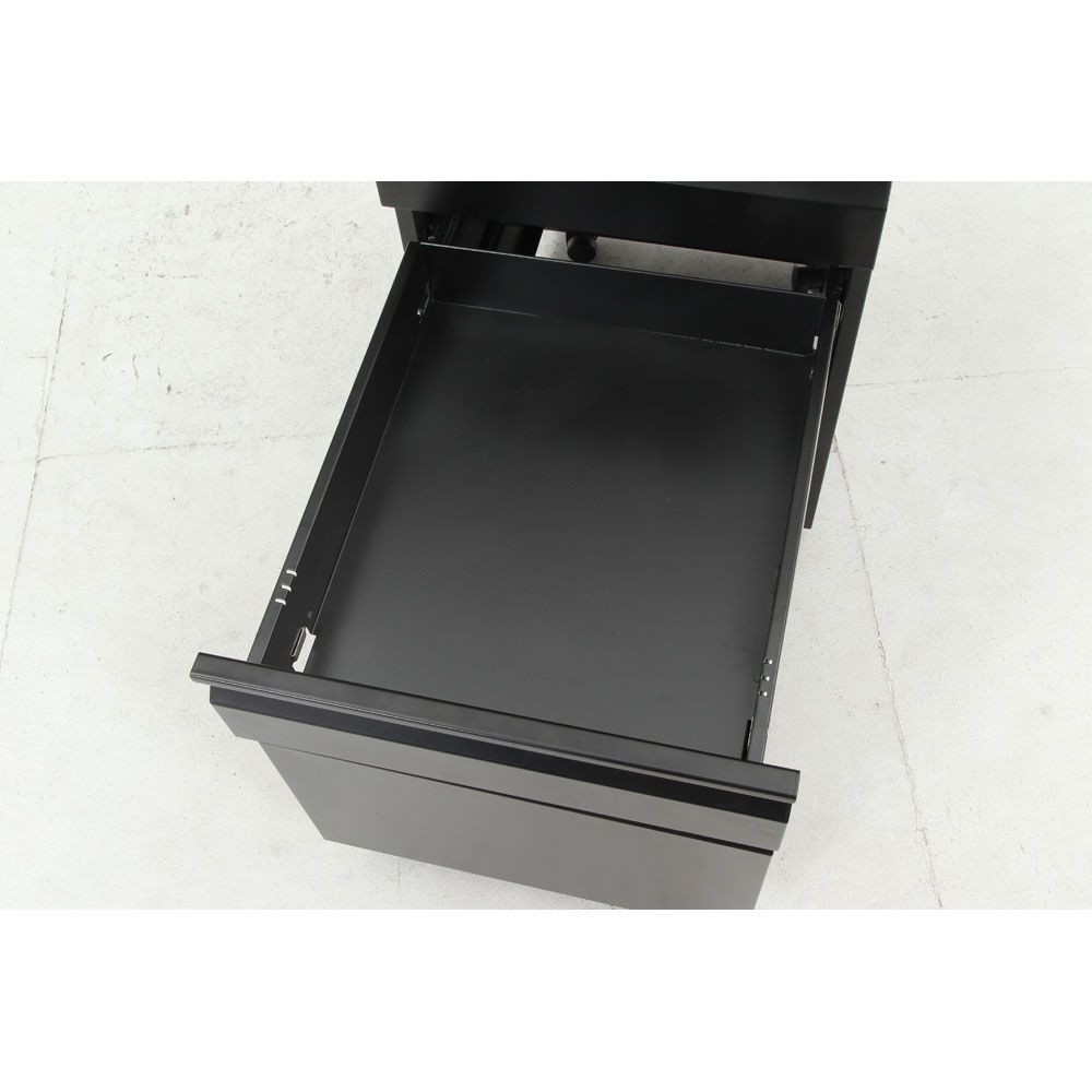 不二貿易 カプリス　インキャビネットＢＫ【メーカー直送・代引不可】, ブラック, 幅390mm×奥行440mm×高さ600mm