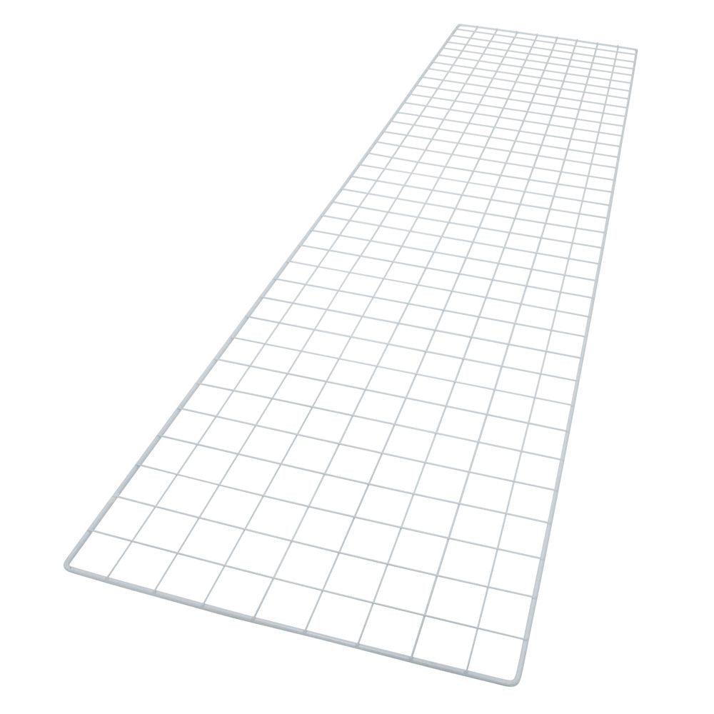 メッシュパネル 幅450mm, 白（1800）, 長さ1800mm
