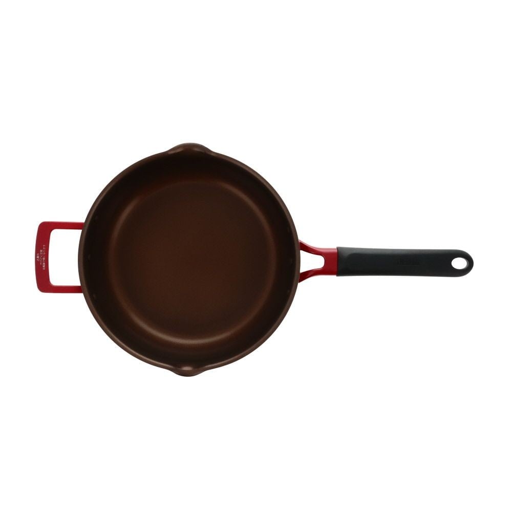 【数量限定】デュラブルシリーズ　IHマルチパン　KFJ, レッド（24）, 24cm