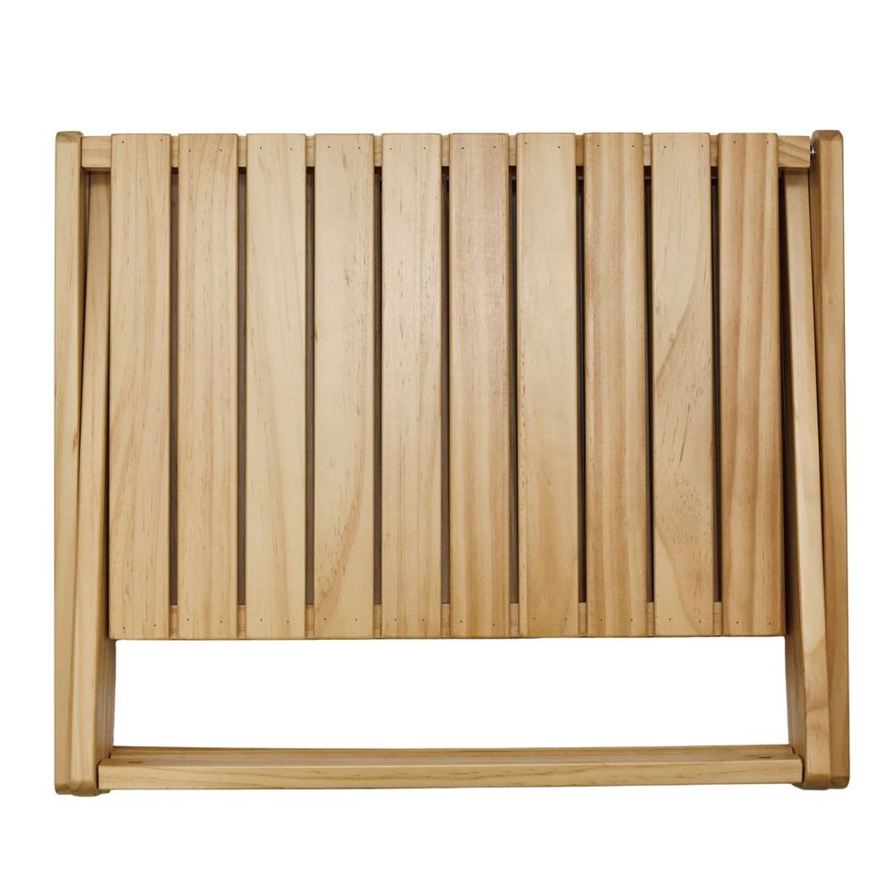 WIZ'A ウィザ　木製フォールディングラック　幅４６ｃｍ　３段, 天然木, 3段