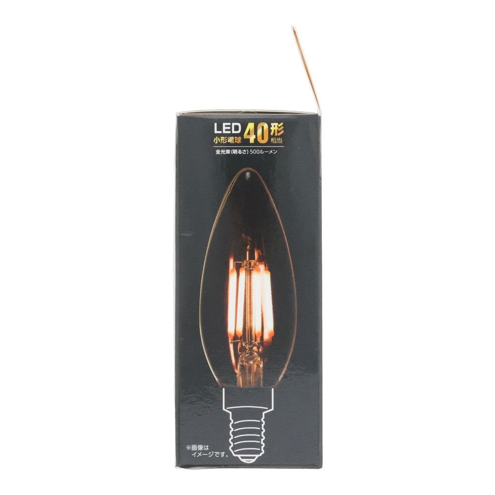 ヤザワ フィラメントLED LDC4LG32E12C, クリア, 40形相当