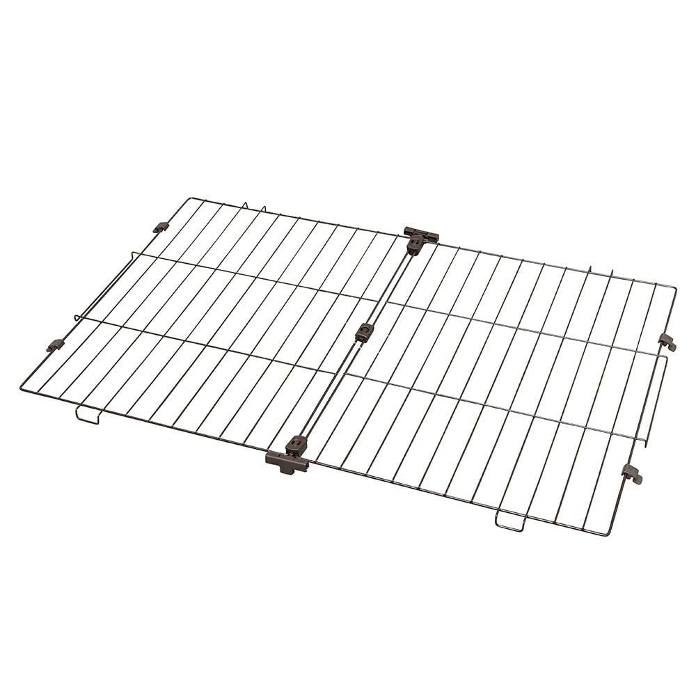 アイリスオーヤマ コンビネーションサークル用屋根 930YV ウォールナット, ウォールナット, 幅930mm&times;奥行610mm&times;高さ130mm