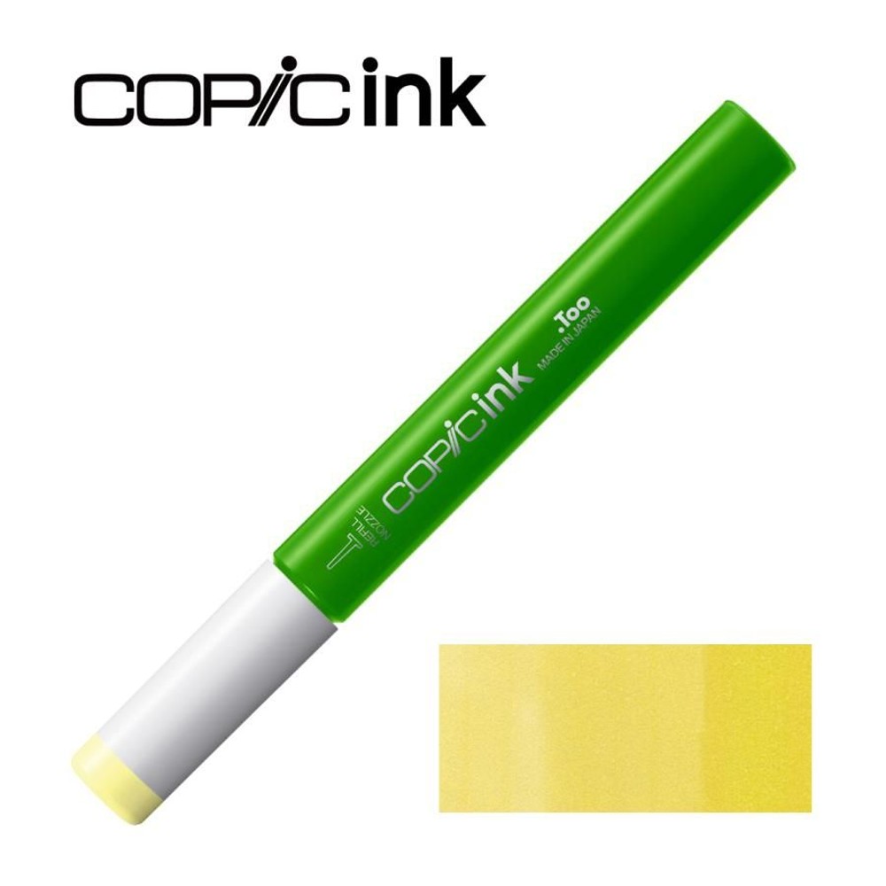 コピックインク YG00 ミモザ・イエロー, YG00 ミモザ・イエロー, コピックインク 