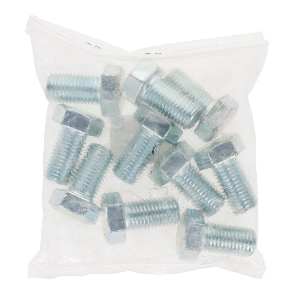 ユニクロ　六角ボルト　Ｍ１６&times;３０　１０入, ボルト, 10個入り