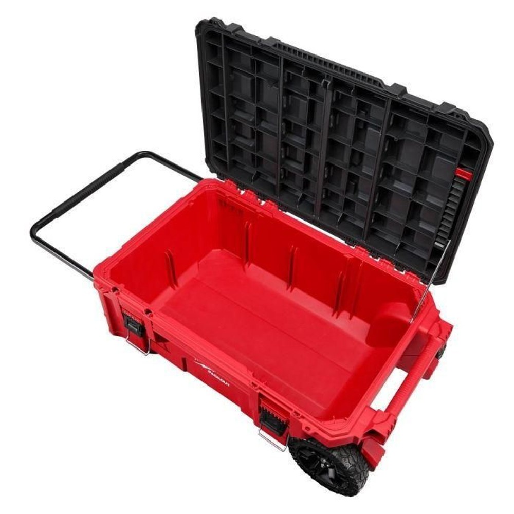 Milwaukee PACKOUT キャリー式ツールボックス XLサイズ 48-22-8428, レッド, XLサイズ