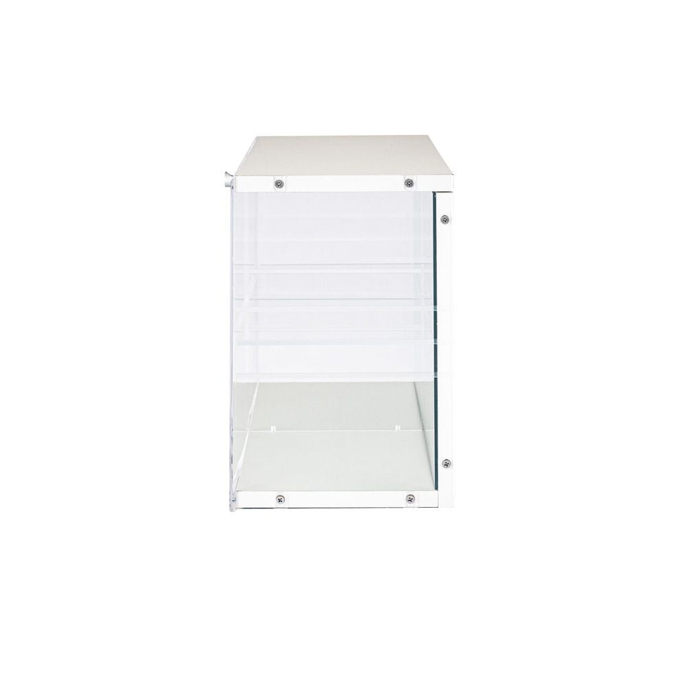 【数量限定】ドウシシャ コレクションケース 幅70cmタイプ CCS68-WH, ホワイト, 幅685mm&times;奥行200mm&times;高さ300mm