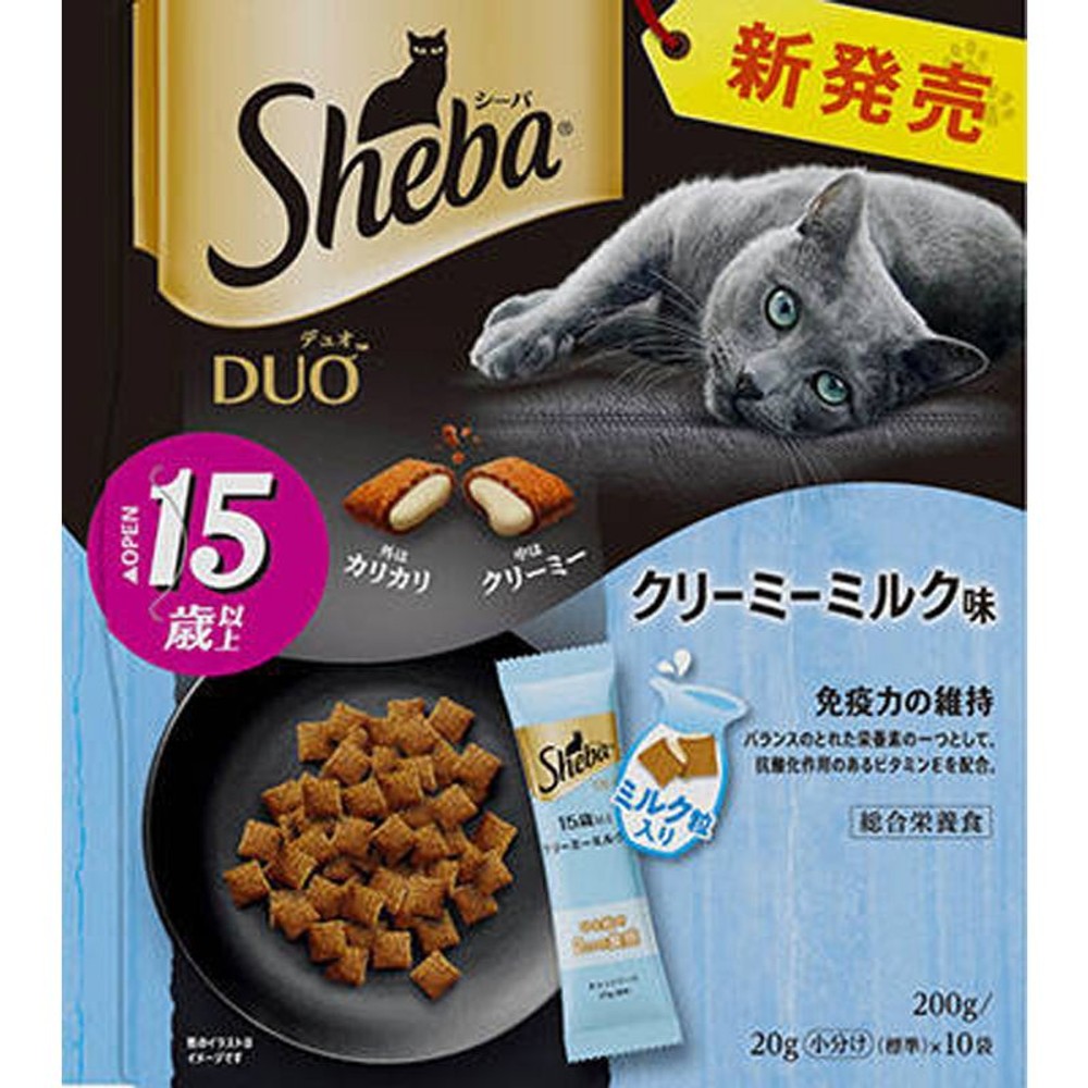 シーバデュオ　15歳ミルク味200ｇ, 15歳以上 ミルク味, 200g