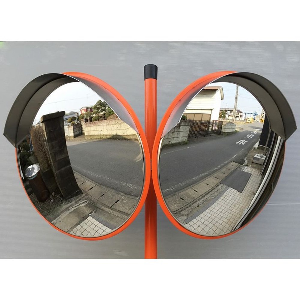 ステンレスミラー４５０パイ　ダブル式（ポール別売）, -, -