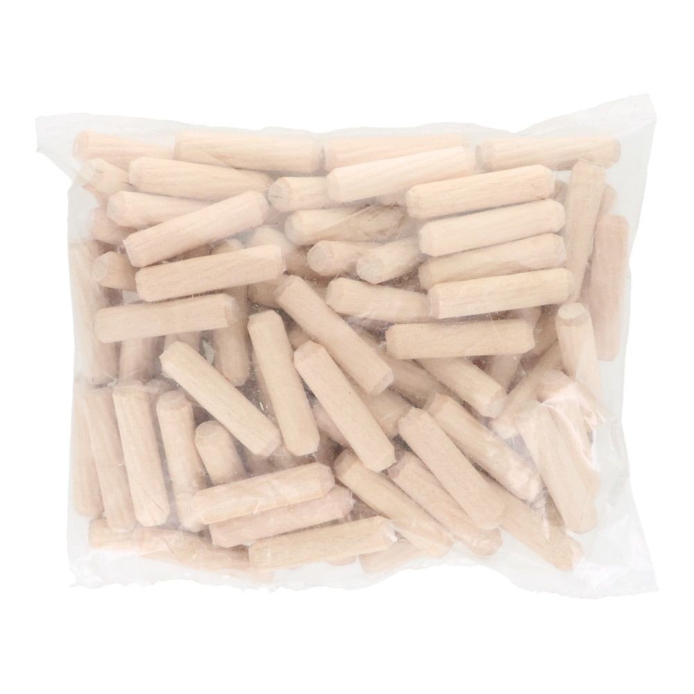 木ダボ　約６&times;２５ミリ（１００本入）, 木, 6&times;25mm