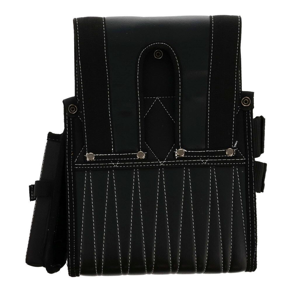 職人作　ホルダーベルト付仮枠袋　ＳＴＣ１４０, ブラック, 仮枠袋