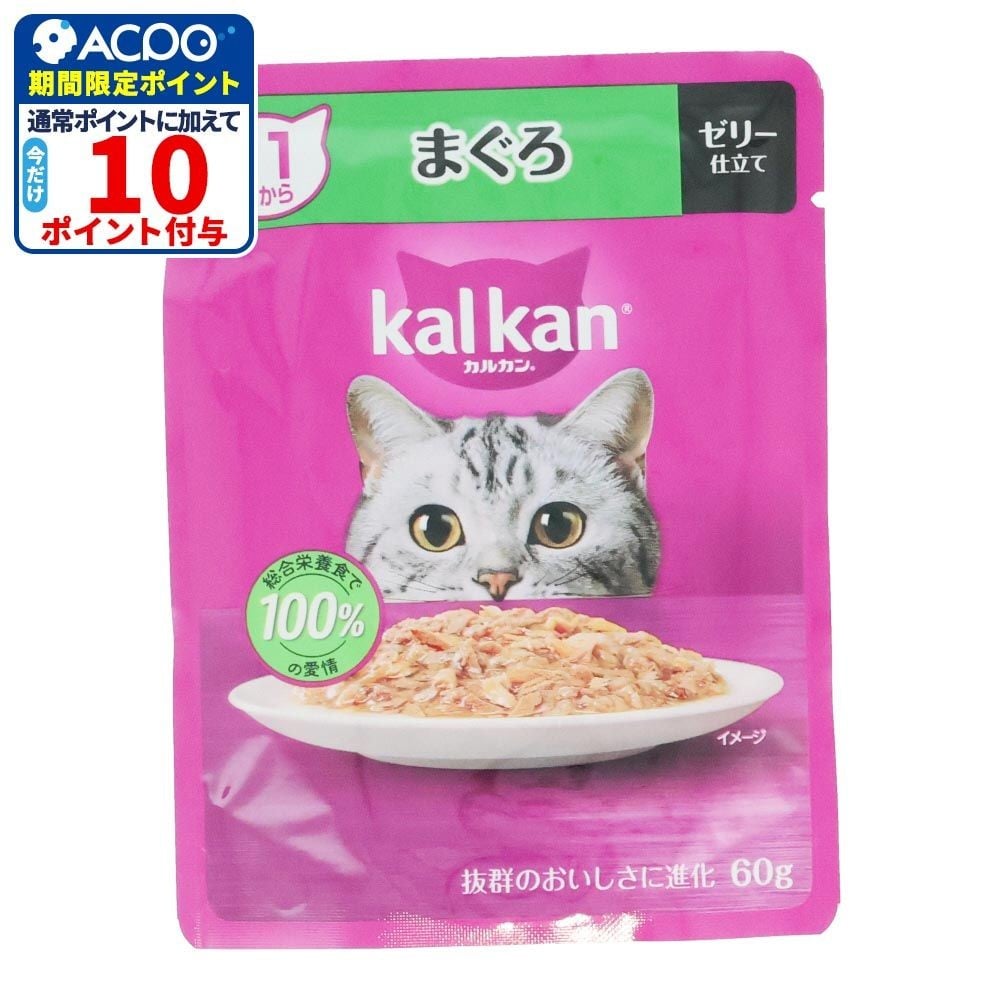 カルカンパウチ　１１歳から　まぐろ, １１歳から　まぐろ, 60g
