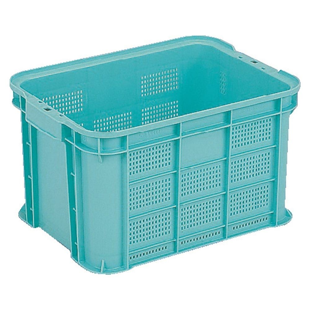 サンコー サンテナー B#23-2 ライトブルー 102004-00 ×8個セット【メーカー直送・代引不可】【法人限定】, ライトブルー, 8P