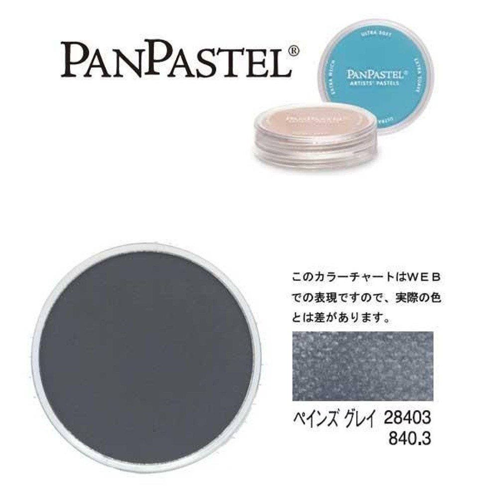 パンパステル 28403 ペインズグレイ, ペインズグレイ, 9ml 単品
