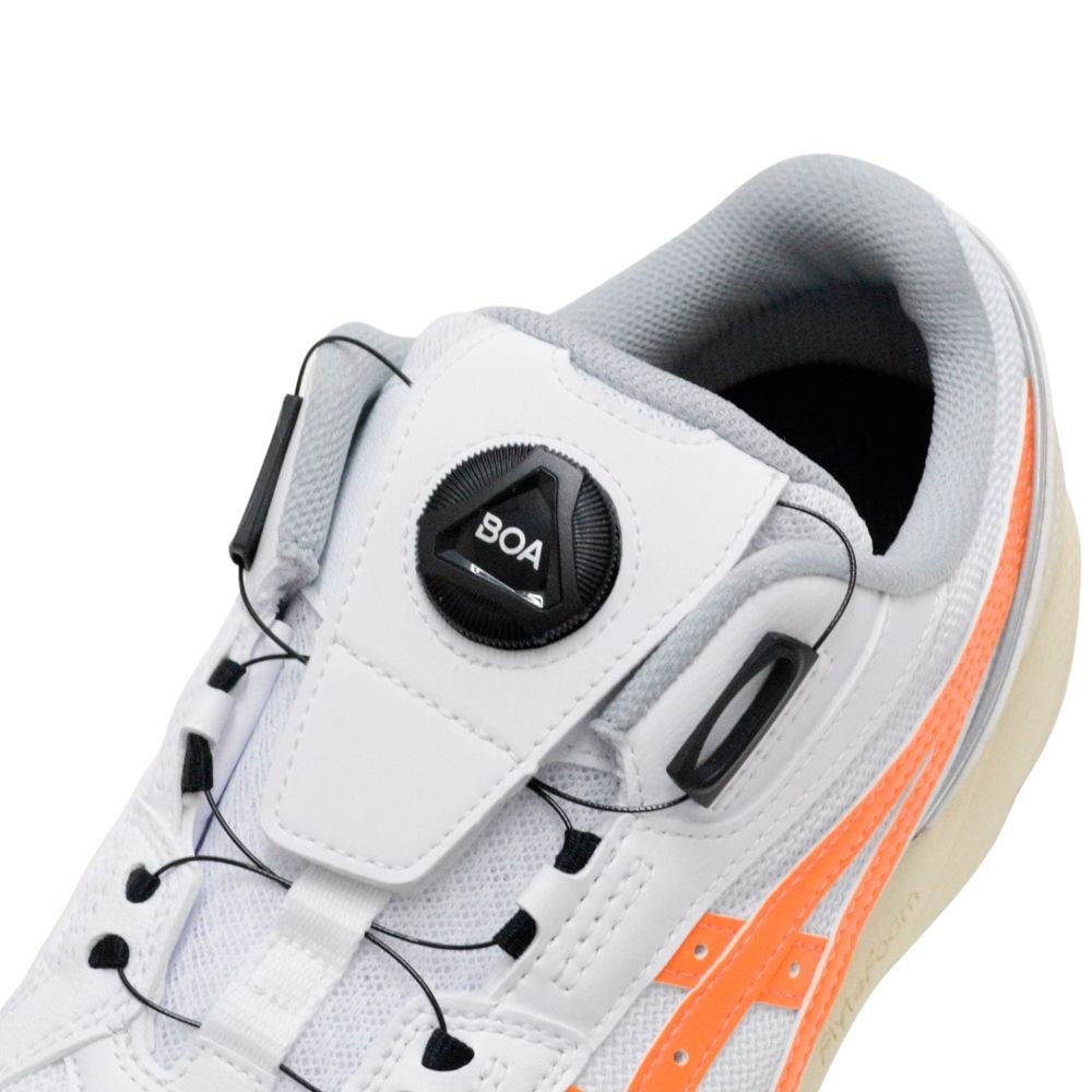アシックス（ASICS） ウィンジョブ CP229 ＢＯＡ ホワイト&times;サンピーチ, ホワイト&times;サンビーチ, 25.5cm